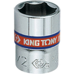 Головка торцева KING TONY 1/4&quot; 6-гранна 7/16&quot; (233514S)