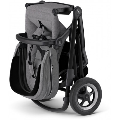 Коляска Thule Sleek Black/Grey Melange (TH 11000021)