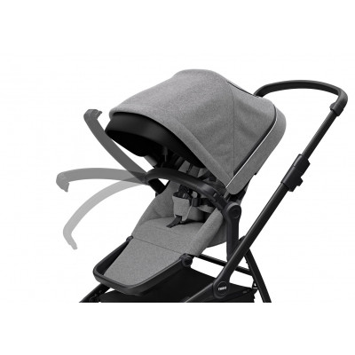 Коляска Thule Sleek Black/Grey Melange (TH 11000021)