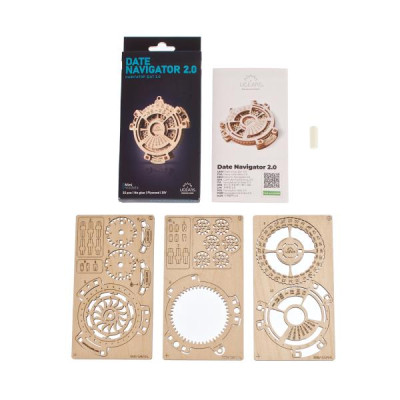 Конструктор Ugears механічний 3D Навігатор дат 2.0 (70218)