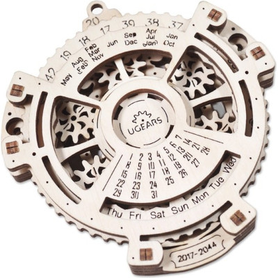 Конструктор Ugears механічний 3D Навігатор дат 2.0 (70218)
