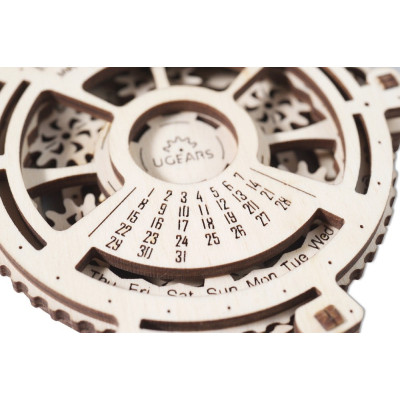 Конструктор Ugears механічний 3D Навігатор дат 2.0 (70218)