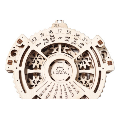 Конструктор Ugears механічний 3D Навігатор дат 2.0 (70218)