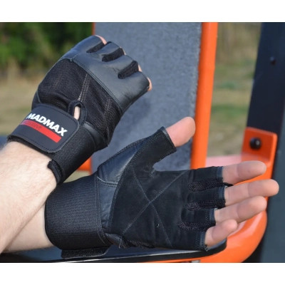 Рукавички для фітнесу MadMax MFG-269 Professional Exclusive Black XXL (MFG-269-Black_XXL)