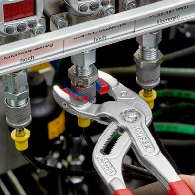 Ключ KNIPEX трубний переставний з резиновою накладкою (81 13 250)
