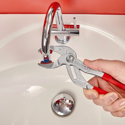 Ключ KNIPEX трубний переставний з резиновою накладкою (81 13 250)