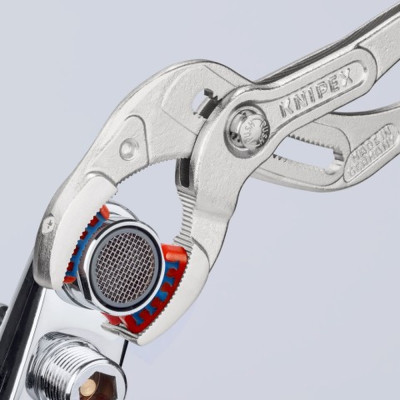 Ключ KNIPEX трубний переставний з резиновою накладкою (81 13 250)
