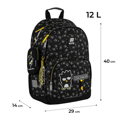Рюкзак шкільний Kite Education 585 HK-1 Bad Badtz Maru (HK25-585M-1)