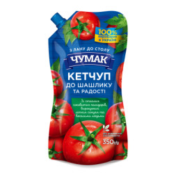 Соус Чумак Кетчуп до шашлику 350 г (4823096009070)