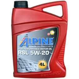 Моторна олива Alpine 5W-20 RSL 4л (0155-4)