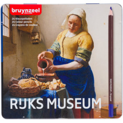 Олівці кольорові Bruynzeel DUTCH MASTERS, Молочниця, Ян Вермеєр, 24 шт (8712079413668)