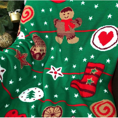 Плед Прованс Печиво Зелений 130х170 (4823093433625)