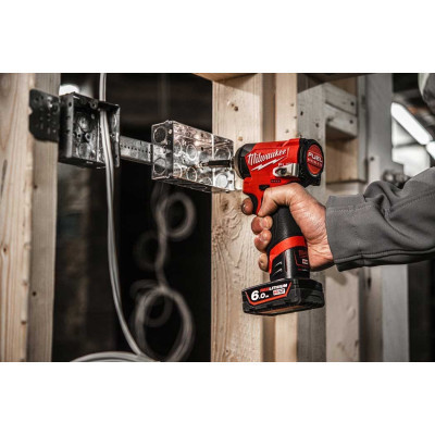 Гайковерт Milwaukee 1/4&quot; HEX, M12 FID2-0, 170Нм (без АКБ та ЗП) (4933479876)