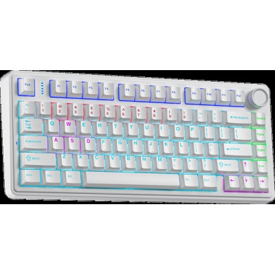 Клавіатура Aula F75 keycap KRGD Blue USB UA White (6948391202839)