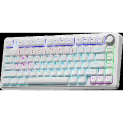 Клавіатура Aula F75 keycap KRGD Blue USB UA White (6948391202839)
