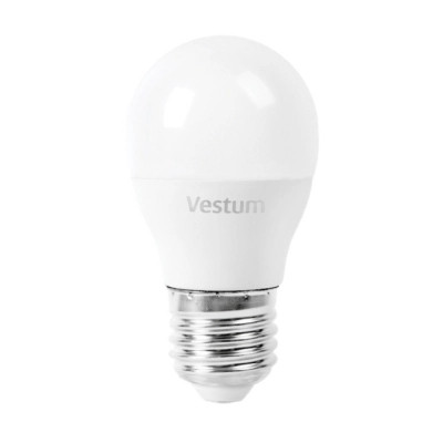 Лампочка Vestum LED G45 4W 3000K 220V E27 (1-VS-1206)