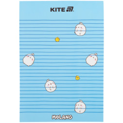 Блокнот Kite Molang A5, 50 аркушів, клітинка (ML25-194-1)
