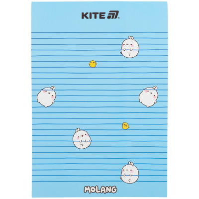 Блокнот Kite Molang A5, 50 аркушів, клітинка (ML25-194-1)
