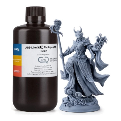 Фотополімерна смола ELEGOO Resin, ABS-like 3.0 1кг, grey (50.103.0143)