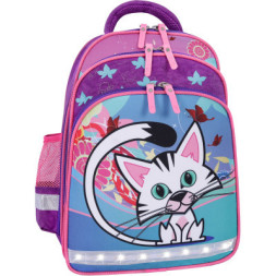 Рюкзак шкільний Bagland Mouse 143 малиновий 512 (00513702) (85267818)
