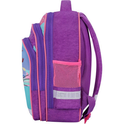 Рюкзак шкільний Bagland Mouse 143 малиновий 512 (00513702) (85267818)