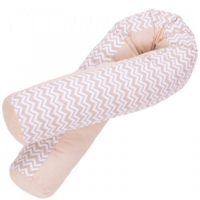 Подушка Верес для годування &quot;Comfort Long zigzag beige&quot; 170*52 (302.01.1)