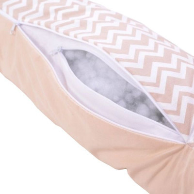 Подушка Верес для годування &quot;Comfort Long zigzag beige&quot; 170*52 (302.01.1)