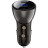 Зарядний пристрій Acefast B10 Car Charger 2xUSB-C 60W with digital display Metal Black (6974316282358)