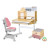 Парта з кріслом Mealux Timberdesk S (парта + крісло + тумба) (BD-685 S+ box BD 920-2 PN+Y-110 DPG)