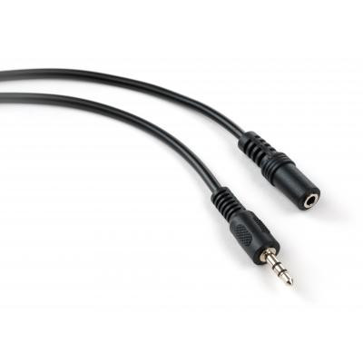 Кабель мультимедійний Jack 3.5mm M/F 1.8 m Vinga (VCPDCJ35MF1.8BK)