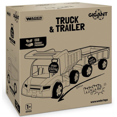 Спецтехніка Wader Вантажiвка &quot;Гігант&quot; + візок (65100)