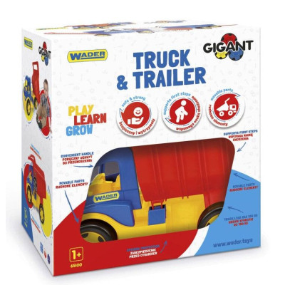 Спецтехніка Wader Вантажiвка &quot;Гігант&quot; + візок (65100)