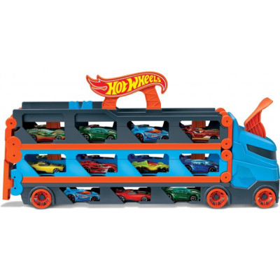 Ігровий набір Hot Wheels Вантажівка-транспортер &quot;Суперперегони&quot; (GVG37)