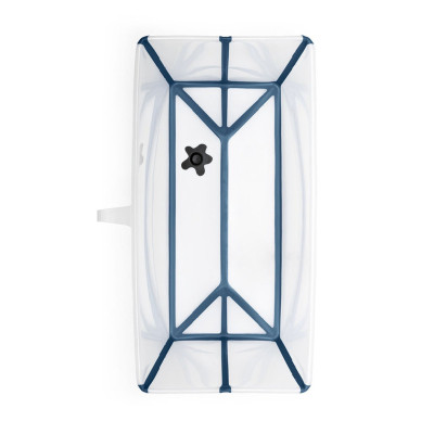 Ванночка Stokke Flexi Bath XL Складна Прозора Синя (535902)