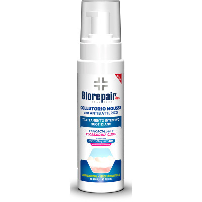 Мус для ротової порожнини Biorepair Plus Антибактеріальний 200 мл (8017331093450)