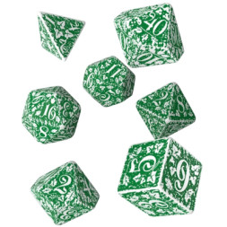 Набір кубиків для настільних ігор Q-Workshop Forest Dice Set Tundra (SFOR4G)