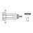 Перемикач для гітари DiMarzio Switchcraft Toggle Switch - Straight (EP1101)