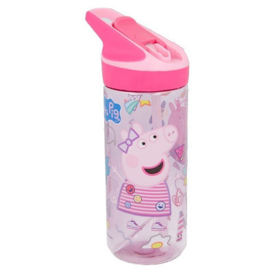 Поїльник-непроливайка Stor Peppa Pig - Haze, Tritan Premium Bottle 620 ml (Stor-13997)