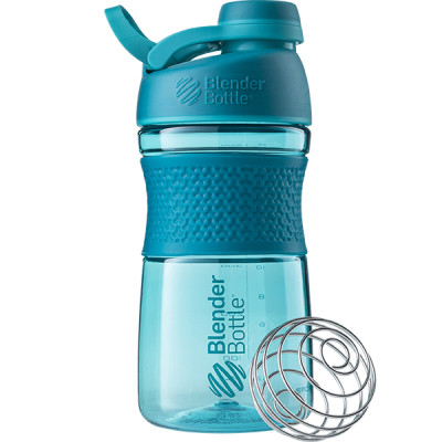 Шейкер спортивний BlenderBottle SportMixer Twist 20oz/590ml Teal (Twist 20oz Teal)