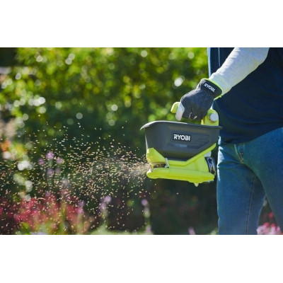 Сівалка Ryobi акумуляторна ONE+ OSS1800, 18V, 4л, розкид до 3.5м, 1.4кг (без АКБ та ЗП) (5133003729)