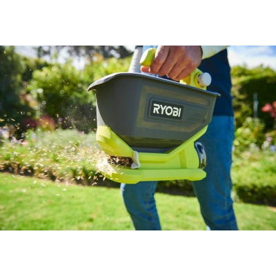 Сівалка Ryobi акумуляторна ONE+ OSS1800, 18V, 4л, розкид до 3.5м, 1.4кг (без АКБ та ЗП) (5133003729)