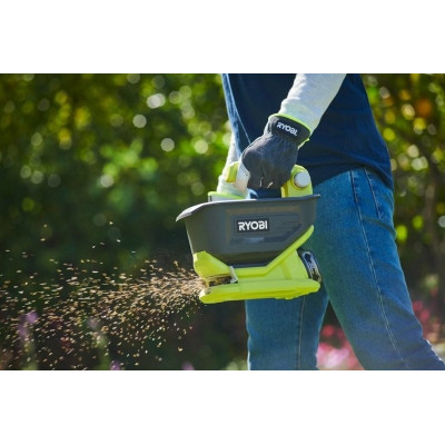 Сівалка Ryobi акумуляторна ONE+ OSS1800, 18V, 4л, розкид до 3.5м, 1.4кг (без АКБ та ЗП) (5133003729)