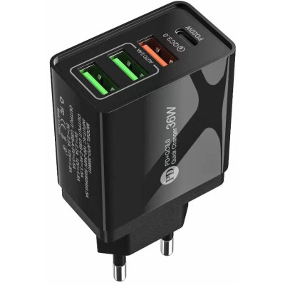 Зарядний пристрій XoKo QC-470 (APD-36W01) (QC-470-BK)