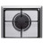 Варочна поверхня Beko HDCG 32220 FX (HDCG32220FX)