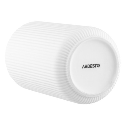 Ваза Ardesto Cremona, 10х15.1см, порцеляна, білий (AR3811W)