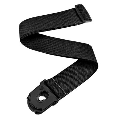 Ремінь для гітари D&#039;Addario Planet Lock PolyPro Guitar Strap Black (PWSPL200)