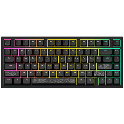 Клавіатура Dark Project ALU81 Terra Nostra PBT RGB Mech G3MS Moonstone Black (DPKB_NOSTRA_81_ANSI_BLACK_UA)