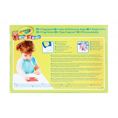 Пальчикові фарби Crayola Mini Kids Washable Пальчикові фарби (256455.106)