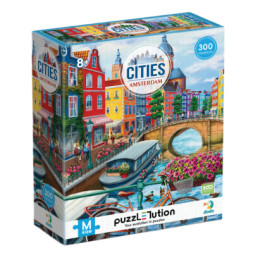 Пазл DoDo Medium-M Міста. Амстердам (300646)