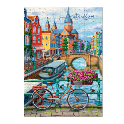 Пазл DoDo Medium-M Міста. Амстердам (300646)